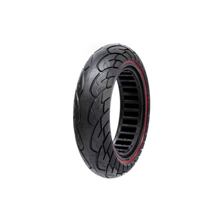 Anvelopa trotineta solida ultra-light Nedong 10x2.5-6.1/B44 Red line