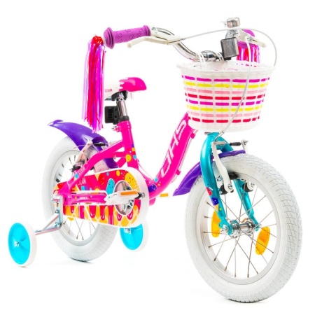 Bicicleta Copii DHS Icecream - 16 Inch, Roz - Img 2