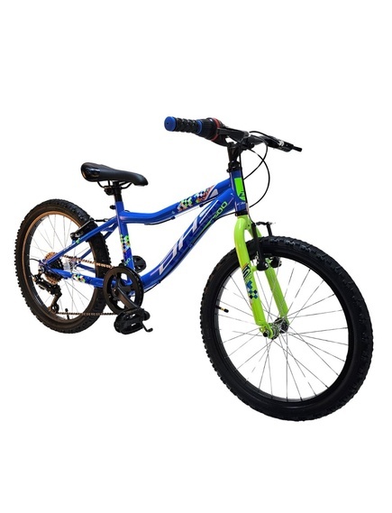 Bicicleta Copii DHS Plasma - 20 Inch, Albastru - Img 3