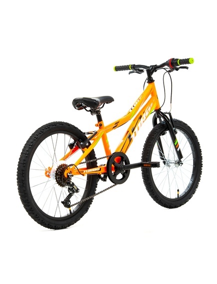 Bicicleta Copii DHS Turbo - 20 Inch, Portocaliu - Img 2