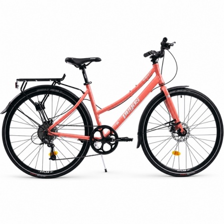 Bicicleta Oras Pegas Hoinar - 28 inch, M, Roz - Img 2