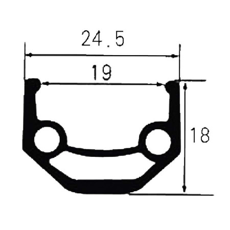 Roata Fata 28”/29"-36H (spite) Aluminiu Dubla QR frana disc 6 suruburi - Img 3