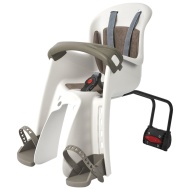 SCAUN COPII - POLISPORT - BILBY JUNIOR FF, fata, fixare spate cadru ( teava sa ), ECO QUICK, glisabil, crem/maro