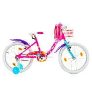 Bicicleta Copii DHS Icecream - 20 Inch, Roz