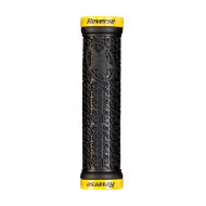 Mansoane Reverse Stamp Lock-On 135/30mm Negru/galben
