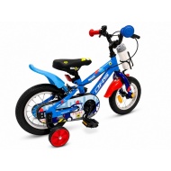 Bicicleta Copii DHS Police - 12 Inch, Albastru - Img 3
