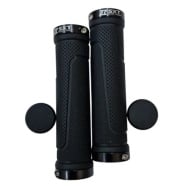 MANSOANE MTB SXT ZN-005 - 130 MM LOCK-ON DUBLU NEGRU - Img 2