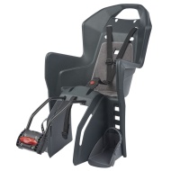 SCAUN COPII - POLISPORT - KOOLAH, FFS, spate, fixare spate cadru ( teava sa ), ECO QUICK, gri inchis./argintiu