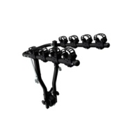 Suport pentru 4 biciclete, Peruzzo Arezzo 667/4N, cu prindere pe carligul de remorcare, Negru