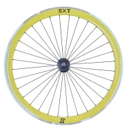 Roata Fata Single Speed/Fixie SXT 700-32H 40 mm Galben