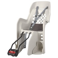 SCAUN COPII - POLISPORT - JOY 29, FFS, spate, fixare spate cadru ( teava sa ), ECO QUICK, recomandat ptr.cadre 29” si cadre mici: 26''/27.5'', crem/gri inchis