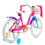 Bicicleta Copii DHS Icecream - 20 Inch, Roz - Img 2