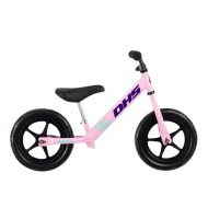 Bicicleta fara pedale DHS RIDE-ON Roz, kit ski inclus  - Img 2