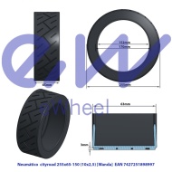 Anvelopa trotineta Wanda 10×2.5-6 - Img 2