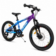 Bicicleta Copii Dhs Terrana 2023, model 2026 - 20 Inch, Albastru-Violet  - Img 2