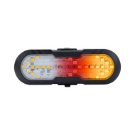 Lumina spate cu semnalizare Fivestars Signal STL-100, telecomanda wireless, avertizare acustica, acumulator 1200 mAh