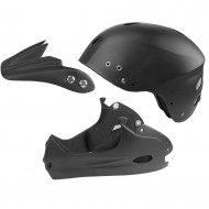 CASCA DOWNHILL FULL FACE „ALL IN 1” M(54-58 CM) NEGRU MATT - Img 3