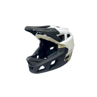 Casca full-face Integra Sport white - Military Green L (59-61 cm)