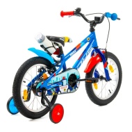 Bicicleta Copii DHS Police - 16 Inch, Albastru - Img 2
