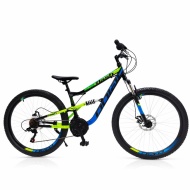 Bicicleta Full suspension DHS Polar Flash - 26 Inch, Negru ,S