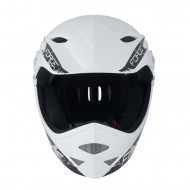 Casca Force Downhill Junior Alb Mat ,S/M - Img 2