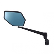 Oglinda BBB E-View BBM-02 stanga 22.2mm neagra