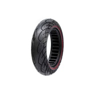 Anvelopa trotineta solida ultra-light Nedong 10x2.5-6.1/B44 Red line