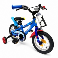 Bicicleta Copii DHS Police - 12 Inch, Albastru - Img 2