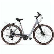 Bicicleta Trekking Kreidler 52857 - 28 inch, M, Gri