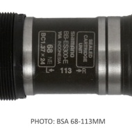 BUTUC PEDALIER SHIMANO BB-ES300, BSA, 73-118MM,