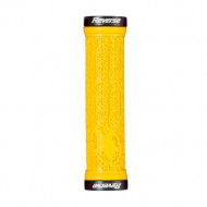 Mansoane Reverse Stamp Lock-On 135/30mm Negru/galben