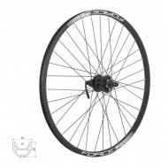 Roata spate 26" 559 x19 butuc Shimano FHM475 DISC QR 36H