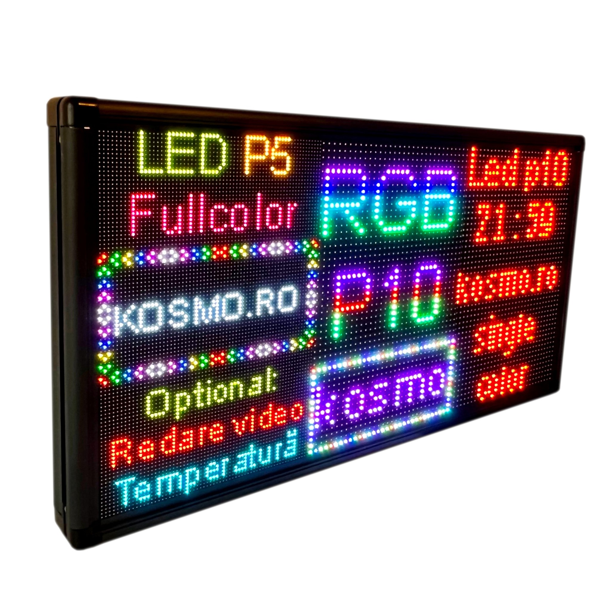 Semne LED, Afisaj programabil