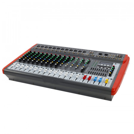 Mixer audio 2 x 600W 12 Canale, Vlliodor PM-516, Bluetooth, USB