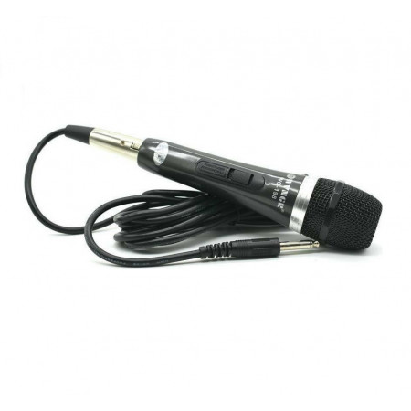 Microfon cu fir WG-198A, Cablu 5 metri, Comutator On-Off