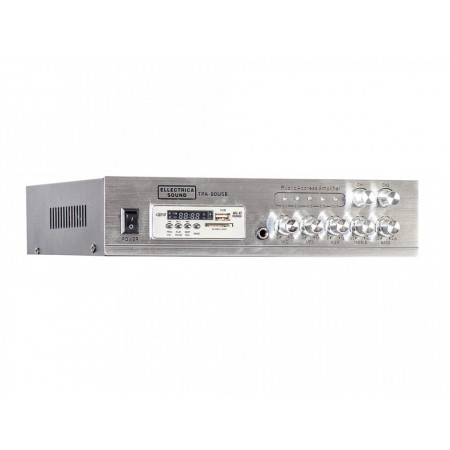 Statie amplificare pentru boxe de linie USB-50C 70V 100V 60W 4-16Ω, Amplificator audio Bluetooth USB