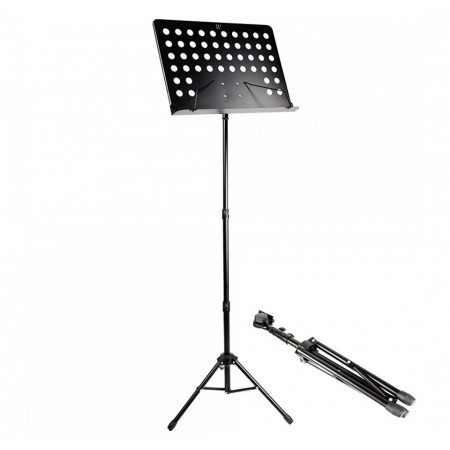 Stativ Partitura 150cm, Trepied reglabil pliabil, Suport caiet note perforat, portativ, tableta