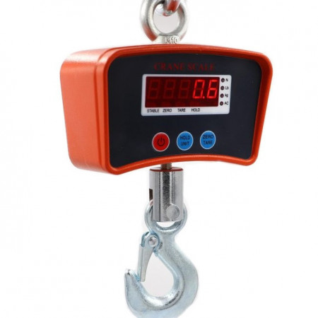 Cantar carlig suspendat macara pe lant max. 1000KG 1T pt piata, fabrica, marfa, Crane scale