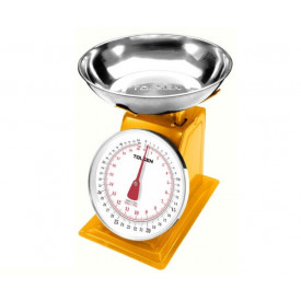 CANTAR MECANIC 50G - 20 KG, Bol din otel inoxidabil 25CM, Afisaj analog