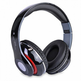 Casti audio wireless pliabile N13, Bluetooth Radio FM Card MicroSD, Over Ear, Acumulator, Cablu jack - Img 3