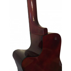 Chitara acustica 4/4 Visinie 38” 96CM pentru copii, 6 corzi metalice - Img 2