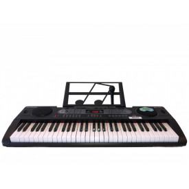 Claviatura electronica 602 + Microfon, Orga 61 clape USB MP3, 200 Timbre 200 Ritmuri - Img 2