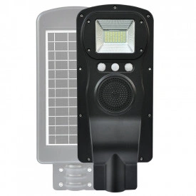Lampa alee LED 60W cu Boxa Bluetooth, Panou solar integrat, Senzor lumina si miscare, CL181 - Img 6