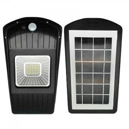 Lampa LED Stradala, Curte, Proiector 30W Acumulator Senzor Panou solar - Img 3