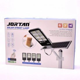 Lampa solara stradala, LED SMD 100/200/300/400W, Suport, Telecomanda - Img 2