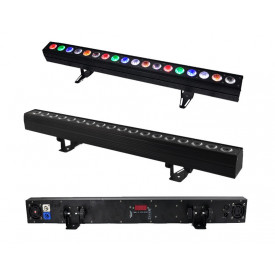 LED-BAR 18 x 10W RGBW Wall Wash, XLR DMX, Proiector pentru fundal evenimente