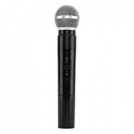 Microfon Fara Fir (Wireless) Basic SM58, Receptor SH-200 VHF, Distanta 30 metri, Baterie 9V - Img 4