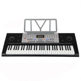 Orga electronica incepatori 853 + Stativ dublu X + Casti bluetooth, 5 octave 61 clape, USB - Img 2