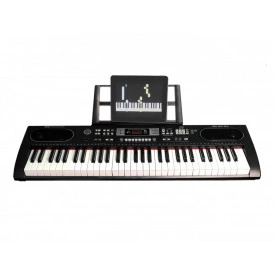 Orga electronica KSO-303 + Microfon + Casti Bluetooth, 61 clape, 200 timbre, 3 functii invatare - Img 5