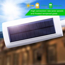 Proiector LED (FakeCam) cu panou solar, acumulator intern si senzor de miscare, Telecomanda - Img 5